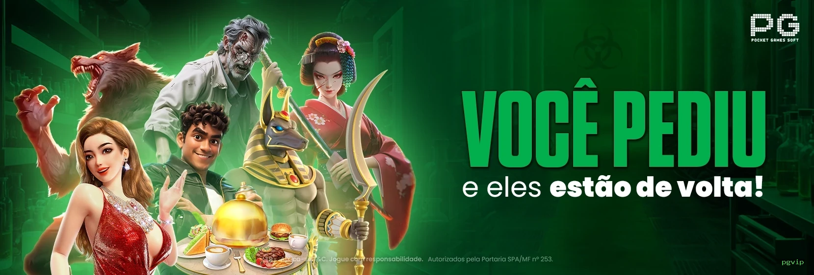 Cadastro rápido e seguro na pgvip